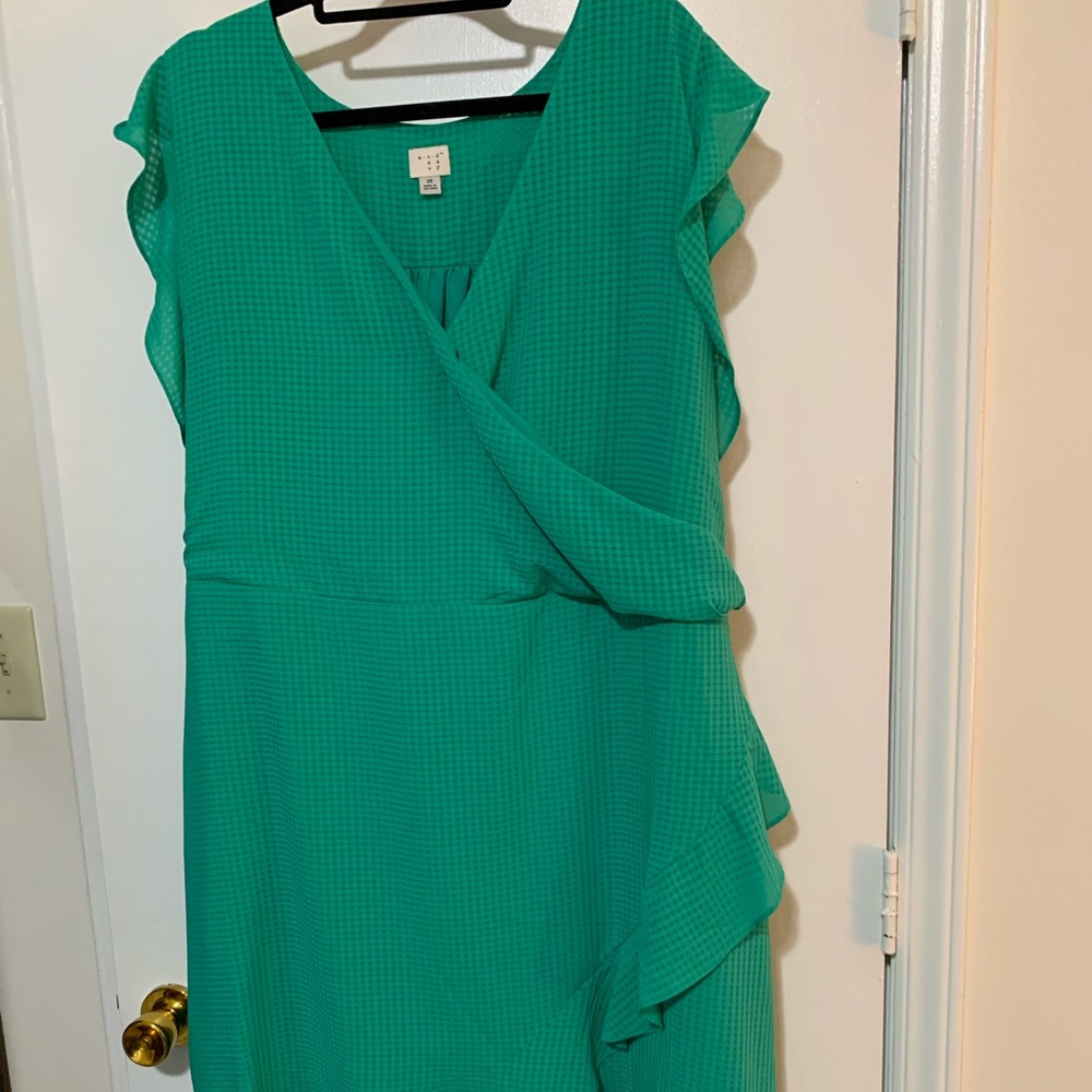 Green Plus Size Dress